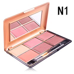 MISS pink six-color blush sizzling make-up makeup rouge women's blush  & America