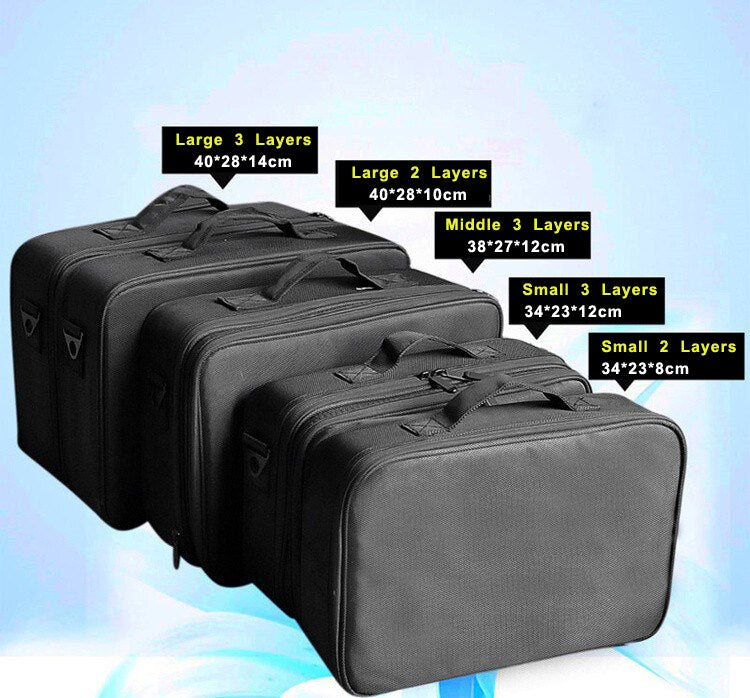 High Quality Make Up Bag Professional Makeup Case Makeup Organizer Bolso Mujer Cosmetic Case Large Capacity Storage Bag