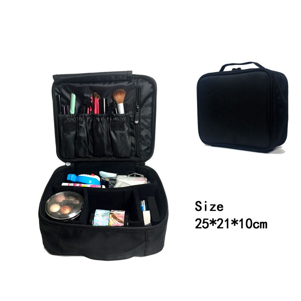 High Quality Make Up Bag Professional Makeup Case Makeup Organizer Bolso Mujer Cosmetic Case Large Capacity Storage Bag